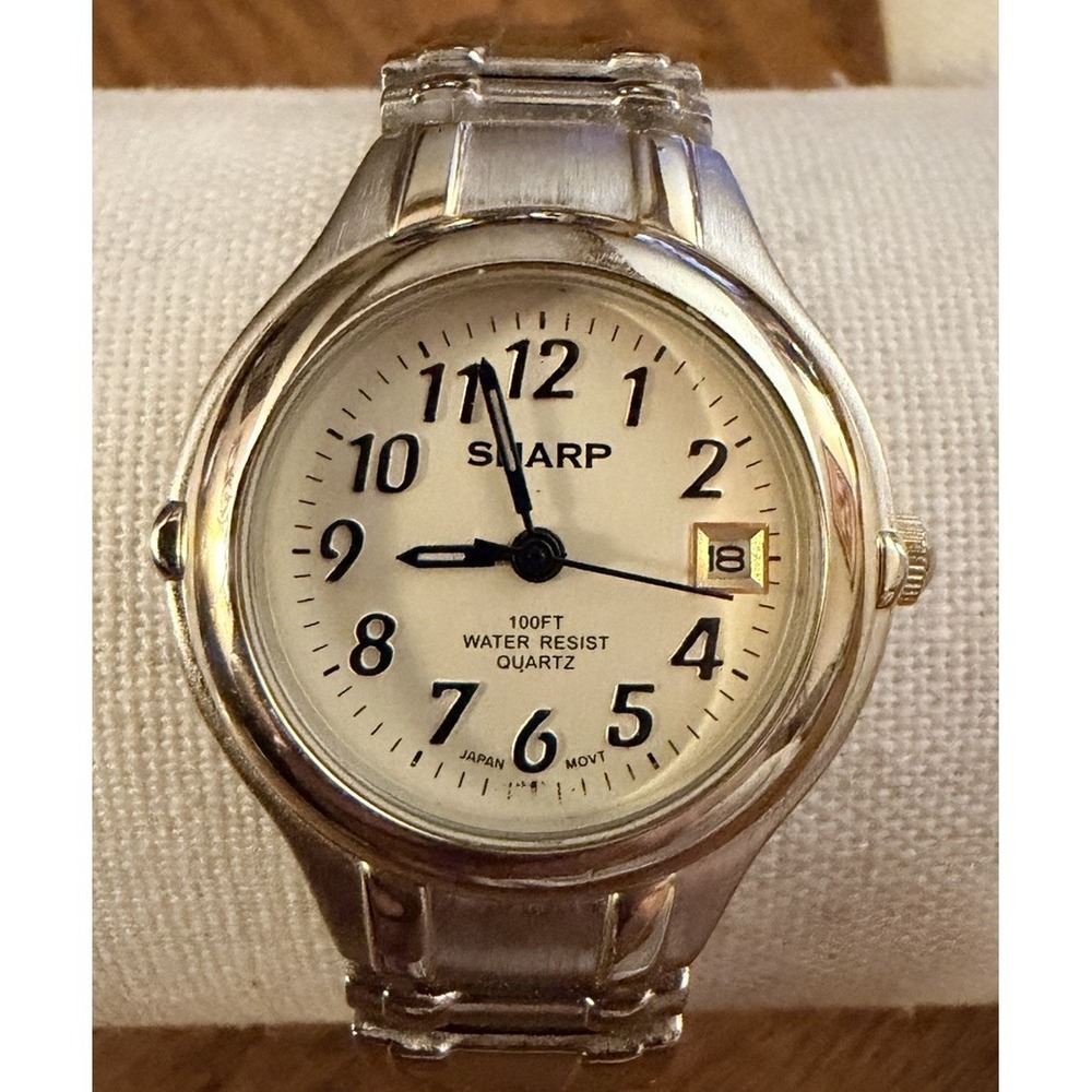 Vintage Sharp Quartz Watch SHP 5303 Tested And Works